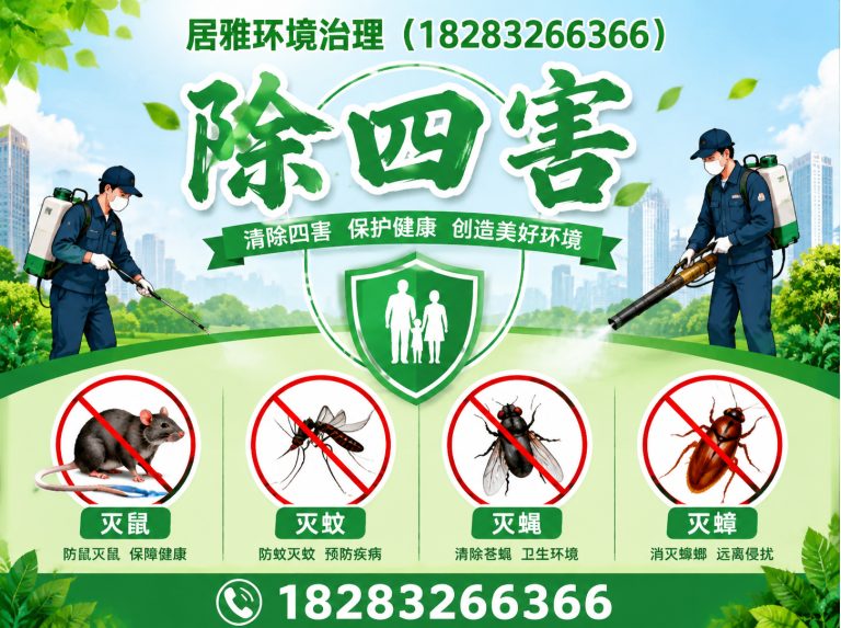 都江堰市成都白蚁防治展示图